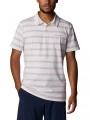 tricou cu guler pt. barbati Columbia Sun Trek Polo alb 1