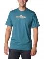 tricou cu maneci scurte pt. barbati Columbia CSC Seasonal Logo Tee albastru 1