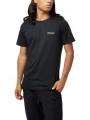 tricou cu maneci scurte pt. barbati Columbia CSC Seasonal Logo Tee negru 1