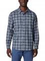 camasa de drumetie cu maneci lungi pt. barbati Columbia Silver Ridge Utility Lite Plaid Long Sleeve Shirt albastru 1