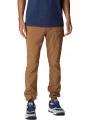 pantaloni de drumetie pt. barbati Columbia Maxtrail Midweight Warm Pant maro 1