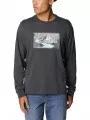 tricou cu maneci lungi pt. barbati Columbia Csc Seasonal Logo LS Tee negru 1