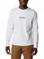 tricou cu maneci lungi, pentru sport pt. barbati Columbia Csc Alpine Way II LS Tee alb 1