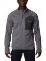 pulover polar pt. barbati Columbia Triple Canyon Full Zip gri 1