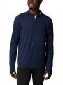 pulover polar pt. barbati Columbia M Endless Trail 1/2 Zip Mesh Long Sleeve negru 1