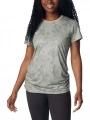 tricou de sport fara maneci pt. femei Columbia Leslie Falls Short Sleeve verde 1