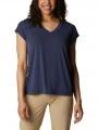tricou cu maneci scurte pt. femei Columbia Boundless Beauty Tee albastru 1