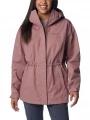 haine de ploaie pt. femei Columbia Hikebound Long Jacket violet 1