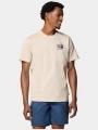 tricou cu maneci scurte pt. barbati Columbia Explorers Canyon Back SS Tee nisip 1
