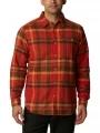 camasa cu maneci lungi pt. barbati Columbia Pitchstone Heavyweight Flannel Shirt rosu 1