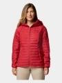 geaca matlasata de tranzitie pt. femei Columbia Silver Falls II Hooded Jacket rosu 1