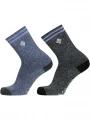 ciorapi pt. femei Columbia 2PP Thermal Crew violet 1