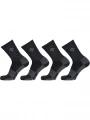 ciorapi pt. barbati Columbia 4PP Moisture Control Basic Crew negru 1