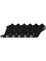 sosete sub glezna pt. barbati Columbia 6PP FASHION NO-SHOW WITH PIQUE FOOTBED negru 1
